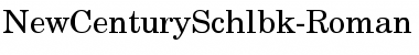 Download NewCenturySchlbk-Roman Font