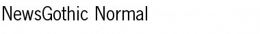 Download NewsGothic Normal Font