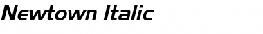Download Newtown Italic Font