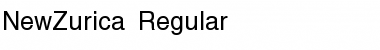 Download NewZurica Regular Font