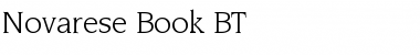 Download Novarese Bk BT Font