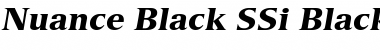 Download Nuance Black SSi Font