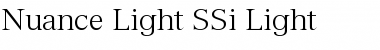 Download Nuance Light SSi Light Font Title Preview