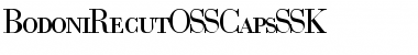 Download BodoniRecutOSSCapsSSK Regular Font Title Preview