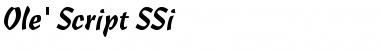 Download Ole' Script SSi Regular Font Title Preview