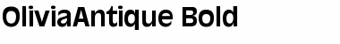 Download OliviaAntique Bold Font Title Preview