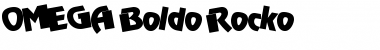 Download OMEGA Boldo Rocko Regular Font Title Preview