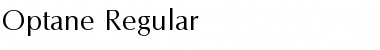 Download Optane Regular Font Title Preview