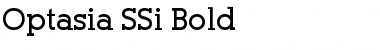 Download Optasia SSi Bold Font Title Preview