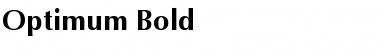 Download Optimum Bold Font Title Preview