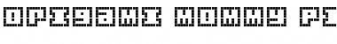 Download Origami Mommy Pixellated Regular Font Title Preview