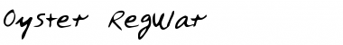 Download Oyster Regular Font Title Preview