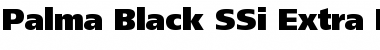 Download Palma Black SSi Extra Black Font Title Preview