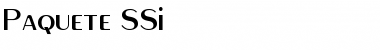 Download Paquete SSi Regular Font Title Preview
