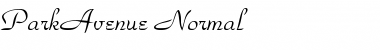 Download ParkAvenue Normal Font Title Preview