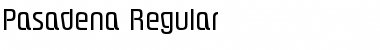 Download Pasadena Regular Font Title Preview