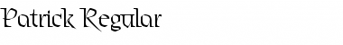 Download Patrick Regular Font Title Preview