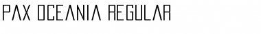 Download Pax Oceania Regular Font Title Preview