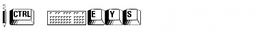 Download PC Keys Regular Font Title Preview