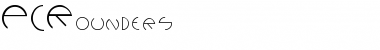 Download PCRounders Regular Font Title Preview