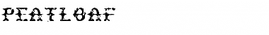 Download Peatloaf Regular Font Title Preview