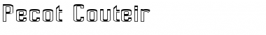 Download Pecot Couteir Regular Font Title Preview