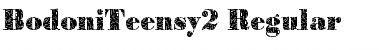 Download BodoniTeensy2 Regular Font Title Preview