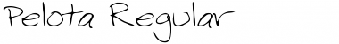 Download Pelota Regular Font Title Preview