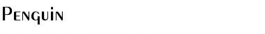 Download Penguin Regular Font Title Preview