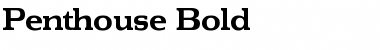 Download Penthouse Bold Font Title Preview