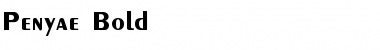 Download Penyae fed Font Title Preview