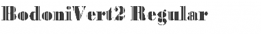 Download BodoniVert2 Regular Font Title Preview