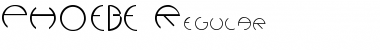 Download PHOEBE Regular Font Title Preview