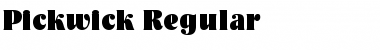 Download Pickwick Regular Font Title Preview