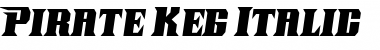 Download Pirate Incognito Italic Italic Font Title Preview
