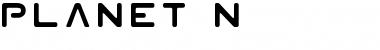 Download Planet N Regular Font Title Preview