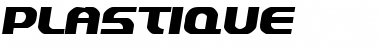 Download Plastique Regular Font Title Preview