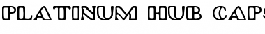 Download Platinum Hub Caps Regular Font Title Preview