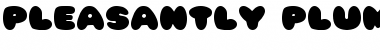 Download Pleasantly Plump Normal Font Title Preview