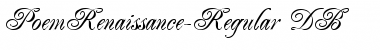 Download PoemRenaissance DB Regular Font Title Preview
