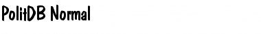 Download PolitDB Normal Font Title Preview