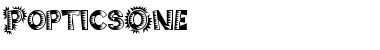 Download PopticsOne Regular Font Title Preview
