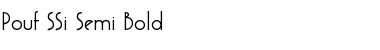 Download Pouf SSi Semi Bold Font Title Preview