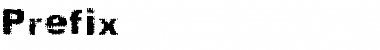 Download Prefix Endangered Font Title Preview