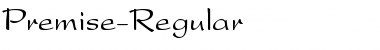 Download Premise Regular Font Title Preview
