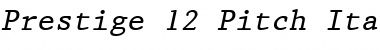 Download Prestige12 BT Italic Font Title Preview