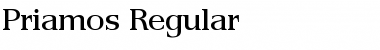 Download Priamos Regular Font Title Preview