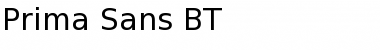 Download PrimaSans BT Roman Font Title Preview