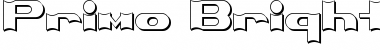 Download Primo Bright Regular Font Title Preview