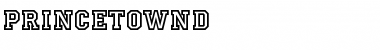 Download PrincetownD Regular Font Title Preview